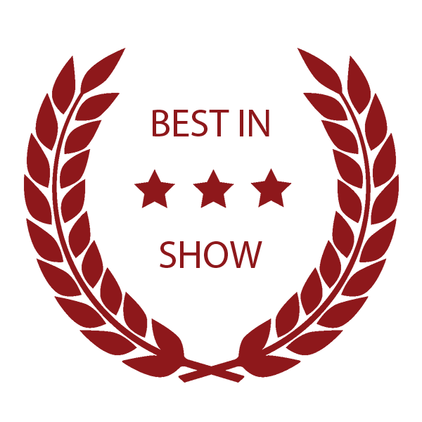 Laurel wreath icon proclaiming that Mile3 Web Development was the 2015 Winner for Best In Show, San Diego Press Club Excellence in Journalism Awards in the category Best Website Entry for work performed on the San Diego Convention Center Corporation Website Design.